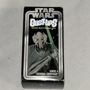 NEW Star Wars GENERAL GRIEVOUS Bust-Ups Micro-Bust Model Kit Series 4 F1
